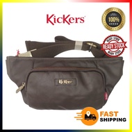 KICKERS ORIGINAL COW LEATHER WAIST POUCH BAG BEG LELAKI KULIT ORIGINAL LEMBU ASLI BEG PINGGANG BRAND