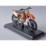 Diecast Trail Bike KTM 450 SX-F miniature 18 scale cross motorbike