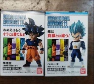 日版 全新  龍珠 wcf dwc shf hg 盒蛋 Dragonball Adverge 11 極意 兆 悟空 比達  2款