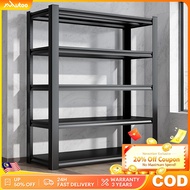 🪜Adjustable Rak Besi 5/6Tier Metal Boltless Rack Kitchen Rack Store Storage Rack Warehouse Serbaguna