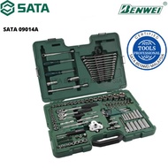 (ND) SATA 09014A 128PCS 1/4'' X 3/8'' X 1/2'' DR. AUTOMOTIVE TOOL SET