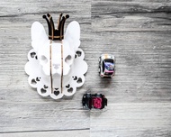 Prince Bata 法鬥犬掛飾 DIY手作 3D居家擺飾 白色