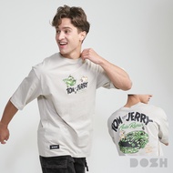 DOSH MENS OVERSIZED T-SHIRTS TOM AND JERRY เสื้อยืดโอเวอร์ไซส์ DTJMT5002-CR1 (M-2XL)