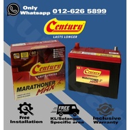 [ Installation Provided ] NS60LS | NS60L ST | 55B24R/L ] Century Marathoner MAX Car Battery Vios / W
