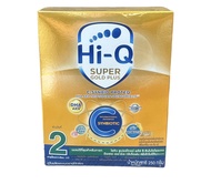 นม Hi-Q super gold plus C 2 ไฮคิวซุปเปอร์โกลด์พลัสซี สูตร 2 (6 เดือน-3ปี)ขนาด 250 กรัม (1 กล่อง)สินค