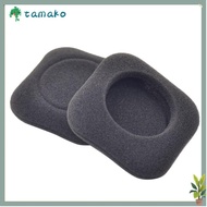 TAMAKO 1 pair Ear Pads, Soft Foam Replaceable Cushion Cover,  Ear Cover Headset Accessories Portable