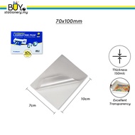 【Part A】 ProMaster Small Size 100pcs Laminate Film Laminating Pouche Film Plastik Laminate -(100s/BO