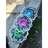 CUSTOM GALFER DISC 260mm 4 HOLES FRONT DISC GALFER VARIO BEAT VARIO 125 FRONT DISC GALFER DISC GALFE