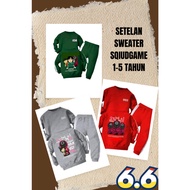 Squid GAME Children's Suits/SQUID GAME Jackets For Boys And Girls 0-6 Years