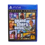 PS4 GAME - GTA V  PREMIUM / GTA 5 DISC VERSION