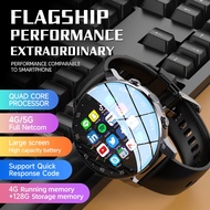 128GB ROM 4G Smart Watch Camera Global Call Pluggable 4G SIM Card with WIFI GPS Outdoor Sport Android Wrist Watches for Men