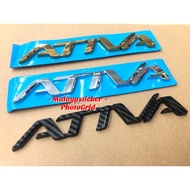 Emblem logo perodua Emblem Ativa crome Emblem Ativa Gold Emblem Ativa Carbon