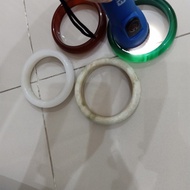 gelang giok putih asli china