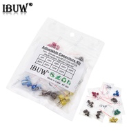 45PCS 9Values JML06 Adjustable Trimmer Capacitor Kit (5PF-120PF) for RF Circuit Tuning & Oscillator 