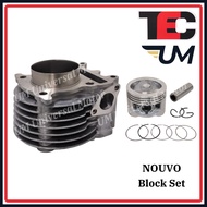 NOUVO NOUVO'S EGO V1 EGO'S CYLINDER BLOCK SET TEC STD RACING 50MM 58.5MM YAMAHA NOUVO S NOUVOS COMPL