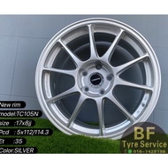 TC105N 17x8jj 5x112 5x114.3 New sport rim Johorbaru