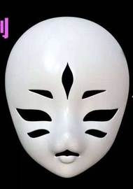 ชุด & ส่วนอาบน้ำหน้ากากขนยาว Kigurumi