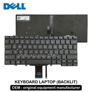 NEW Keyboard Laptop Dell Latitude 7300 5300 5200 2 in 1 (Black)