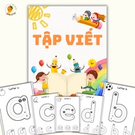 Practice writing English letters from A-Z includes 26 letters for children with instructions, Smart 
