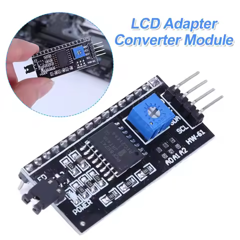 1-20pcs HW061 PCF8574 LCD Adapter Converter Module IIC I2C LCD1602 2004 IIC Serial Interface Adapter
