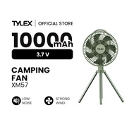 TYLEX XM57 Camping Fan Powerbank Table & Wall Hanging Lighting Portable Storage
