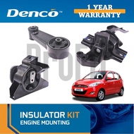 1Y Warranty Hyundai I10 1.1 Auto 2007-2013 Denco Engine Mounting Set