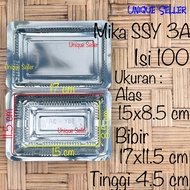 Mika 3A SSY 3 A contains 100 pcs Size 17x11x4.5 cm Mika Sponge Cake Clampben Dry Cake Fried Rice Noo