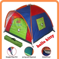 TENDA Hellokitty Character Children's Tent uk,100cm|120cm|140cm|Kids Toy Tent|Pvc Pipe frame|Educational Toy Tent