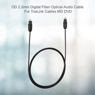 TosLink Optical Audio Cable 2.2mm 1m/2m/3.0m for DVD Player CD MiniDisc DAT Recorder Divx DSS Receiv