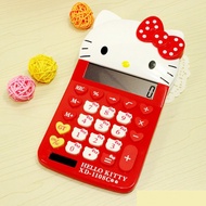 Hello kitty calculator cute cartoon Battery and Solar Power