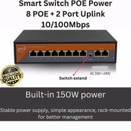 - SWITCH POE 4Port / SWITCH POE 8Port / POE SWITCH 4+2 PORTS / POE SWITCH 8+2 PORTS 10/100Mbps /SWIT