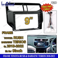 Head Unit Frame TOYOTA Rush 9 Inch Panel Frame