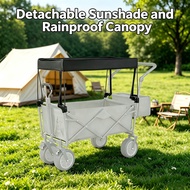 Wagon Canopy Cover Outdoor Stroller Kanopi Lipat untuk Wagon Outdoor Stroller Accessories Dual sun a