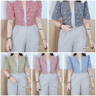 Filipiniana Modern Bolero top for women fit small to large