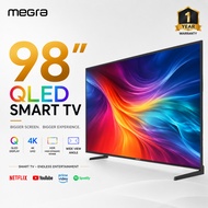 MEGRA QLED Series 85" / 98" Quantum Dot Smart TV | Whale OS | QLED TV 4K UHD