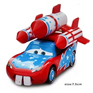 Disney Pixar Cars DJ Brother Wen Space And Cannonball Mcqueen Metal Alloy Die-Casting Model Toy Car 