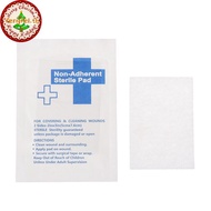 FENGFEI 10Pcs Waterproof Gauze Pad Non-adherent Pad First Aid Kit Wound Dressing Tapes Sterile Medic