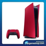 Ps5 Disc Console Covers Volcanic Red