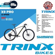 Trinx Bicycle - X9 PRO - Free Shipping - Mountain Bike 29 - Shimano1x12 Speed (Harga/Price Nego)