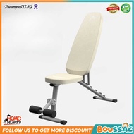 BOUSSAC Equipment Bench Exercise Home Gym Chair Folding Workout Bench Bench Press Multifunctional Du