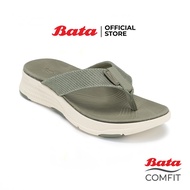 Bata บาจา Comfit รองเท้าเพื่อสุขภาพหูหนีบ เทคโนโลยี Naturfit สำหรับผู้หญิง รุ่น CHIYES สีเขียว 60171