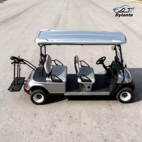 Street Legal Electric Golf Cart 4 Seats 5000W Scooter Go Kart Adult Touring Classic Golf Cart With G