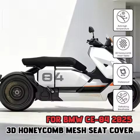 2025 FOR BMW CE04 CE-04 3D Breathable Seat Cover CE 04 Ce04 Motorcycle Insulated Protect Cushion Acc