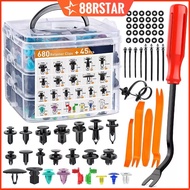 Car Clip Hybrid Fastener/725pcs Auto Fastener Clip Car Body Push Retainer Pin Rivet Bumper
