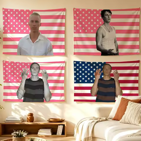 Rafe Cameron Actor D-Drew Starkey flag Room Decoration Wall Tapestry Hanging Aesthetic Bedrooms Adve