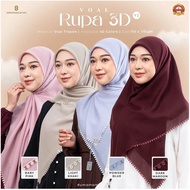 Umamascarves - 3D Voile Square Hijab V2