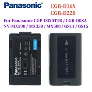Original  CGR-D220 CGR-D16S Battery For Panasonic CGP-D320T1B CGR-D08A NV-MX300 MX350 MX500 GS11 GS1