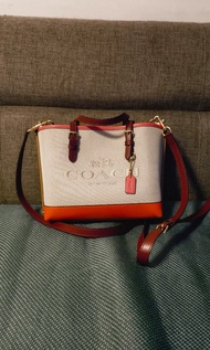 Coach Mollie Tote 25 colorblock