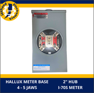 Meter Base Hallux Rectangular Type 2" Hub 4 Jaws / 5 Jaws for I-70S Meter
