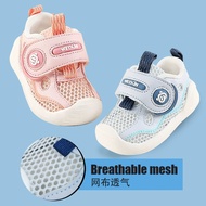 Dalolo : WJ8816 0-3 year old Baby Shoes Antislip Mesh Kids Shoes for girl and boy Kasut Baby/lelaki/